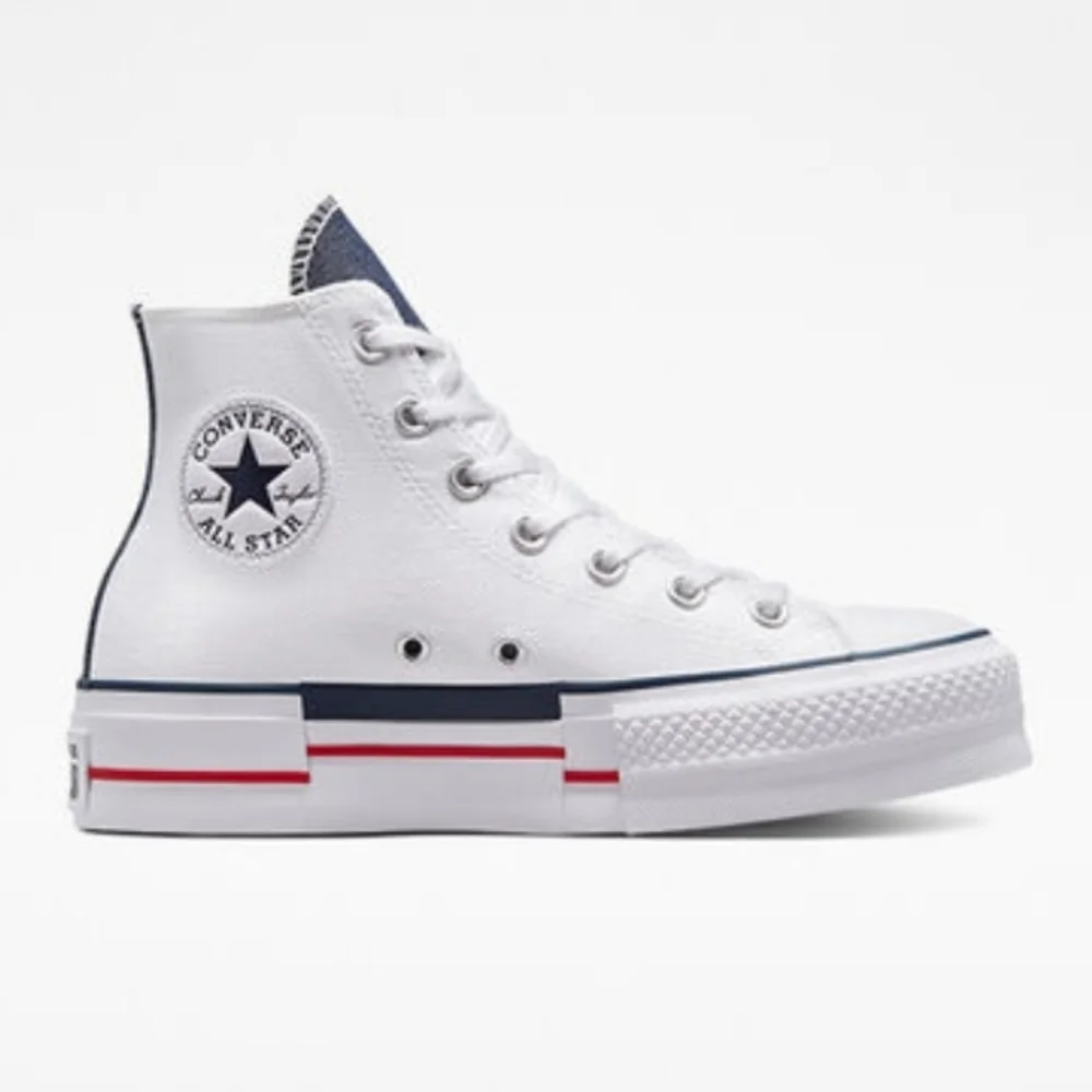 Converse Chuck Taylor All Star Lift Retro Denim Shoes Size 6 - Picture 2 of 12